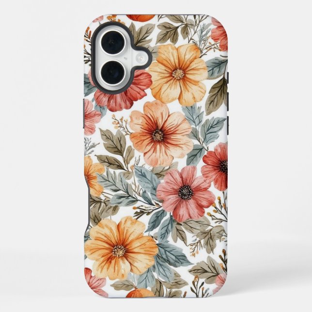 Coque iPhone Couleurs D'Automne (Verso)