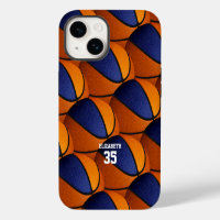couleurs de l'équipe de basket-ball orange bleu fi