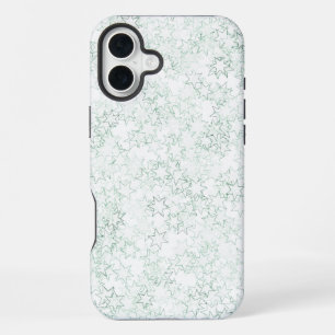 Coque iPhone 16 Plus Couleurs de sport Esprit d'équipe étoile verte