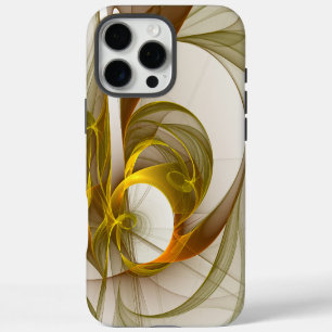 Coque iPhone 16 Pro Max Couleurs métalliques précieuses abstraites moderne