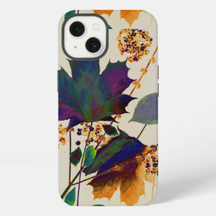 Etui iPhone 13 Couleurs royales des feuilles d'automne