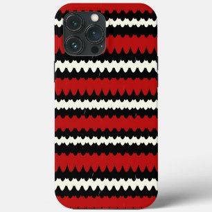 Etui iPhone 13 Pro Max Couleuvre roi Peau rayée