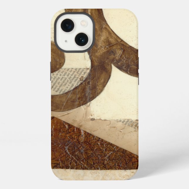 Coque iPhone Coupure de journal ancien (Verso)