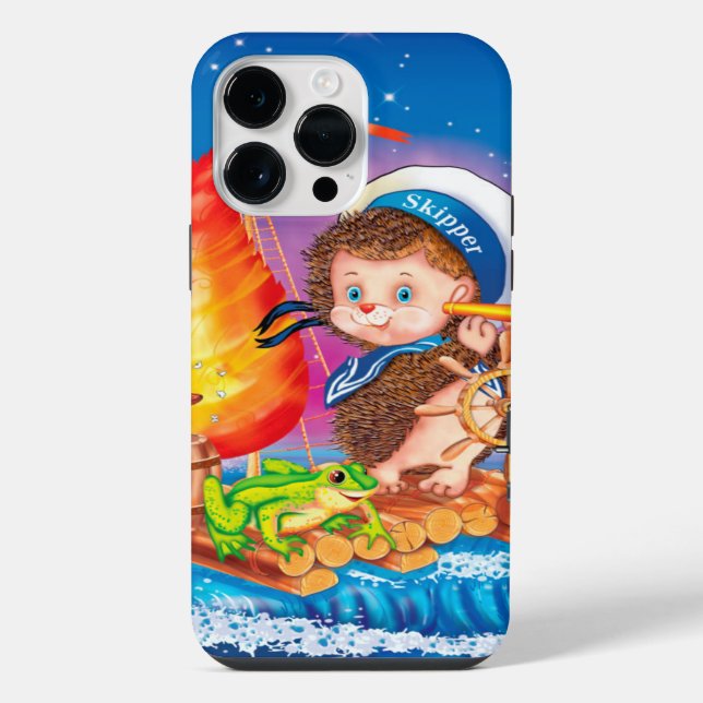 Coque iPhone Courageux marin (Verso)