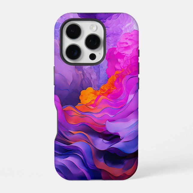 Coque iPhone "Courants éthérés" (Verso)