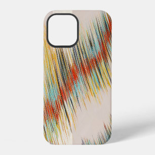 Coque iPhone 12 Courbes irrégulières Art Peinture Abstraite