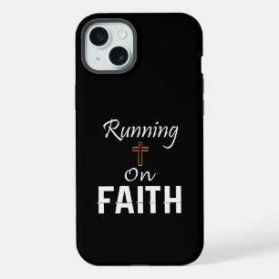 Coque iPhone 15 Plus Coureur de foi en action