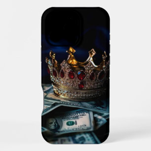 Coque iPhone 16 Pro Max Couronnée de Richesse