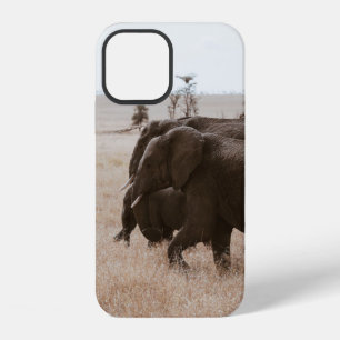 COQUE iPhone 12 COURSE D'ÉLÉPHANTS