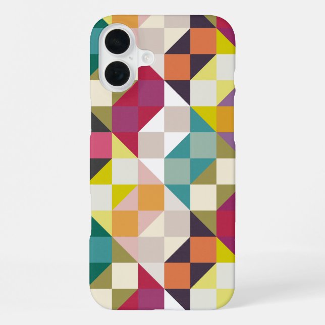 Coque iPhone courtepointe moderne MANA (Verso)