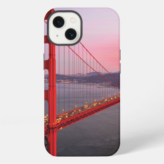Coque iPhone coussin jeté pont Golden Gate (Verso)