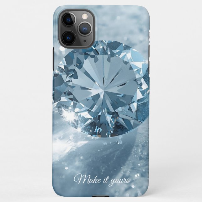 Coque iPhone Couvercle de téléphone Crystal de luxe - Ajouter v (Dos)