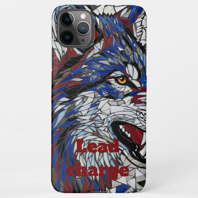 Coque iPhone Couverture de téléphone Wolf (Dos)