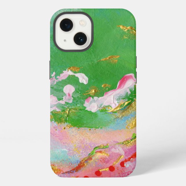 Coque iPhone Couverture d'iphone de vague (Verso)