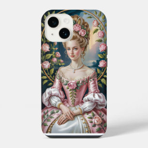 Coque Pour iPhone 14 Couvre téléphone floral Princesse Victorienne