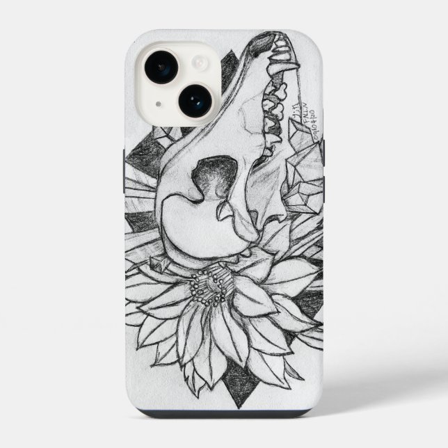 Coque iPhone Coyote de cristal  (Verso)