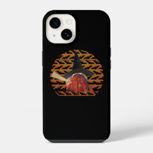 Coque Pour iPhone 14 Crabe ermite sorcière drôle Halloween Amateur de c