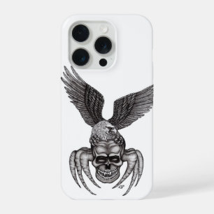 Coque iPhone 15 Pro Crâne à aigle