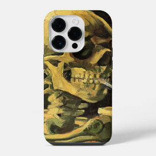 Coque Pour iPhone 14 Pro Crâne avec cigarette allumée par Vincent van Gogh