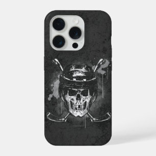 Coque iPhone 15 Pro Crâne de hockey