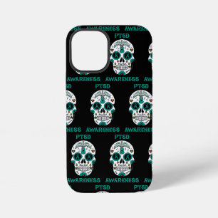 Coque iPhone 12 Mini Crâne de Sucre/Sensibilisation...TSPT