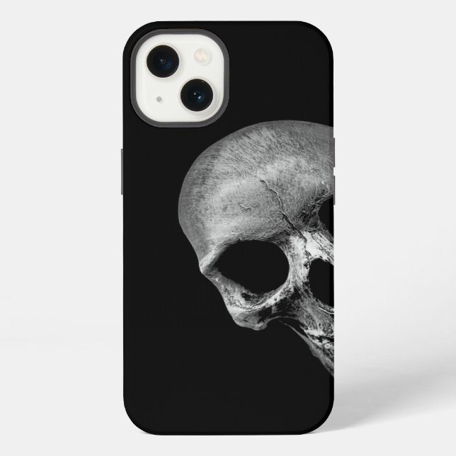 Coque iPhone Crâne - Drôle (Verso)