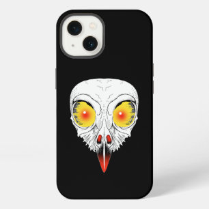 Etui iPhone 13 Crâne d'un oiseau de proie