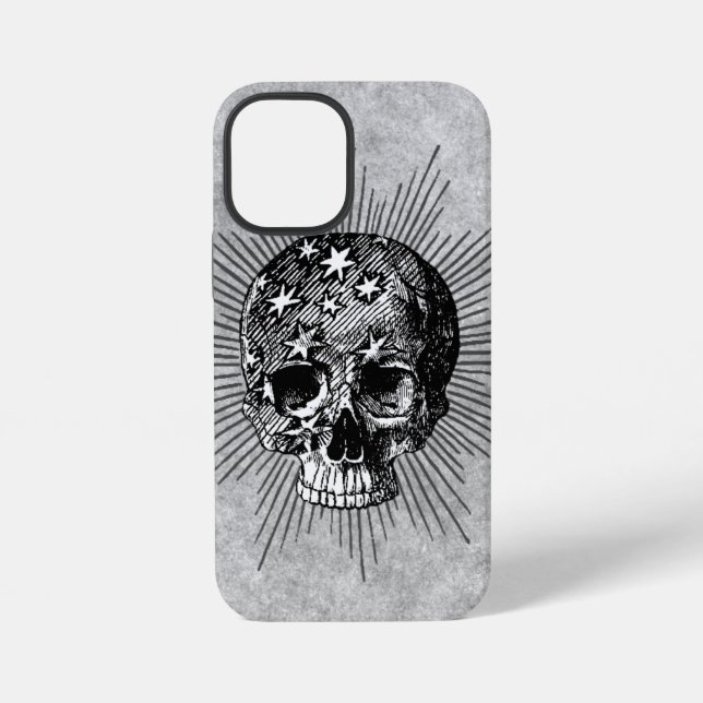 Coque iPhone Crâne étoilé (Verso)