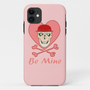 Coque iphone crâne Valentine