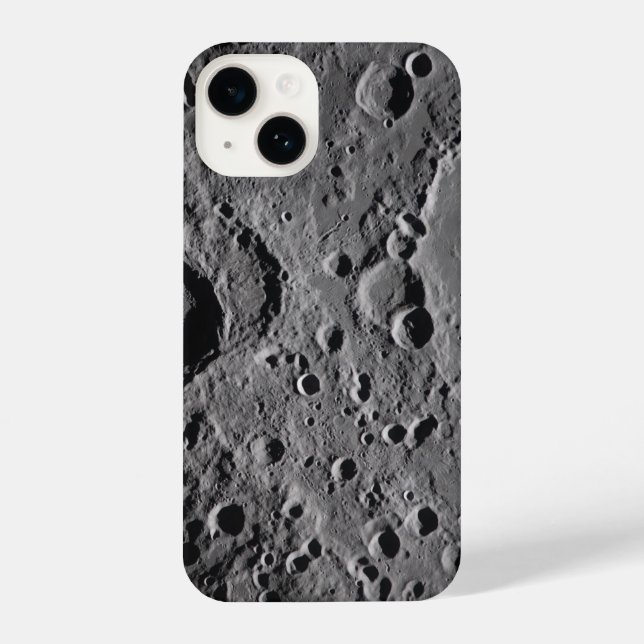 Coque iPhone Cratères lunaires Artemis II (Verso)