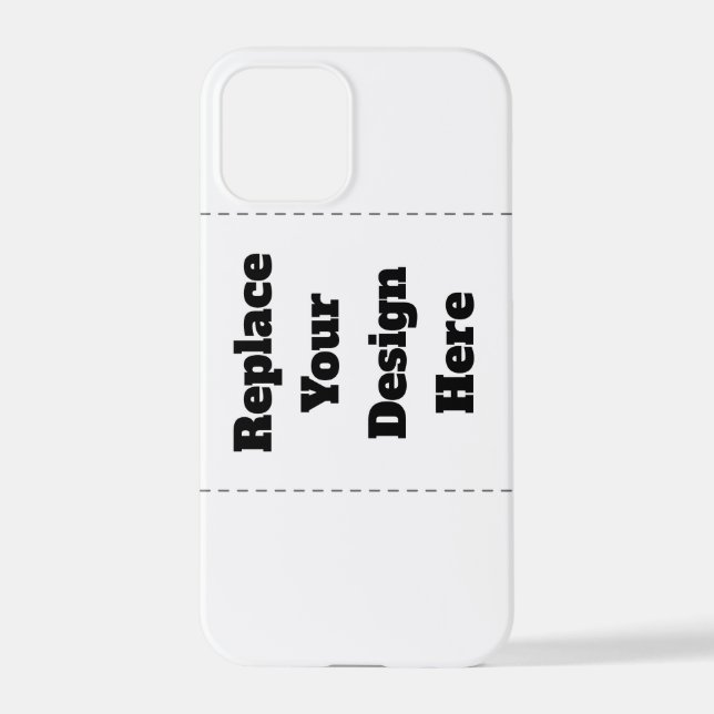 Coque iPhone Create Your Own white  (Verso)
