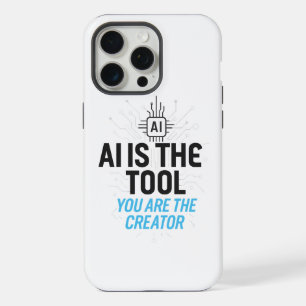 Coque iPhone 15 Pro Max Créateur d'esthétique IA : Abstraction de co-créat