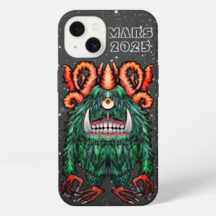 Etui iPhone 13 Créature cyclope de Mars Alien