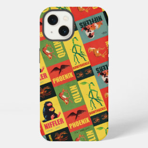 Etui iPhone 13 Créatures Fantastiques Motif Vintage