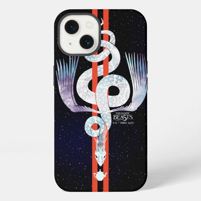 Coque iPhone Créatures Fantastiques Occamy (Verso)