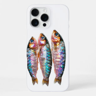 Coque iPhone 16 Pro Max Créatures marines Imaginaires avec Parties scintil