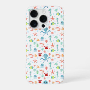 Coque iPhone 16 Pro Créatures marines sous-marines fantaisistes
