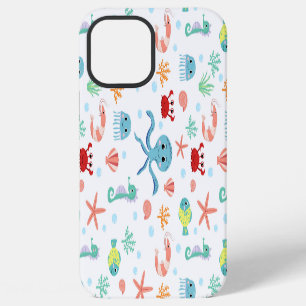 Coque iPhone 12 Pro Max Créatures marines sous-marines fantaisistes