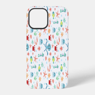 Coque iPhone 12 Pro Créatures marines sous-marines fantaisistes