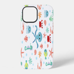 Coque iPhone 12 Créatures marines sous-marines fantaisistes