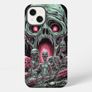 Etui iPhone 13 Créatures Zombie Art Horreur Sci-fi