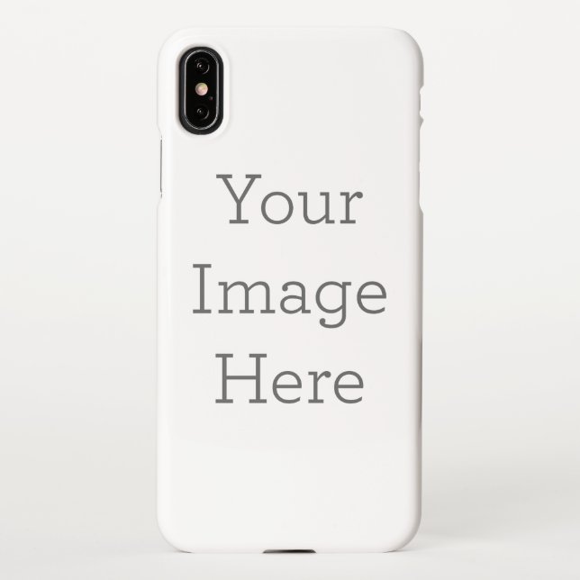 iPhone XS Max Mince Case, Brillante (Dos)
