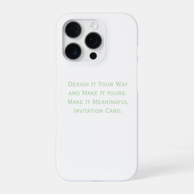 Coque iPhone Créez Votre Personnalisation  (Verso)