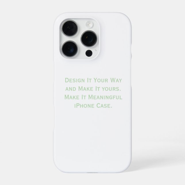 Coque iPhone Créez Votre Personnalisation  (Verso)