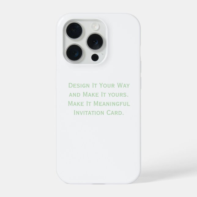 Coque iPhone Créez votre personnalisation  (Verso)