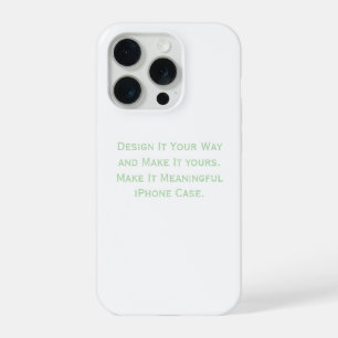 Coque iPhone 15 Pro Créez votre personnalisation