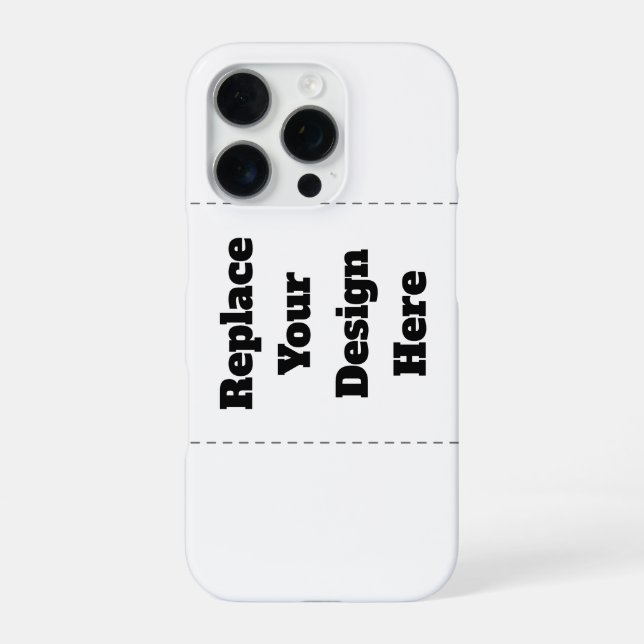 Coque iPhone Créez votre propre blanc  (Verso)