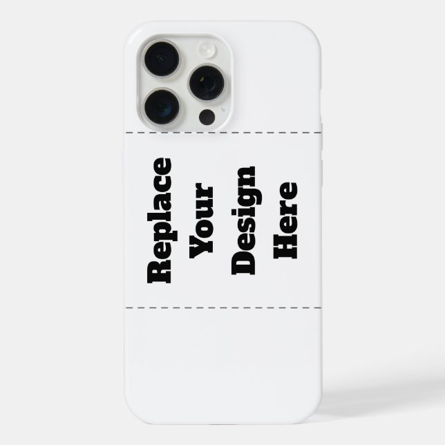 Coque iPhone Créez votre propre blanc  (Verso)