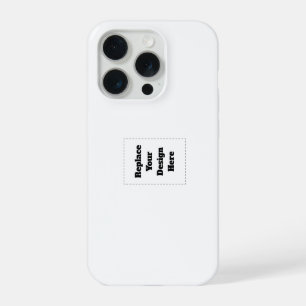 Coque iPhone 15 Pro Créez votre propre blanc