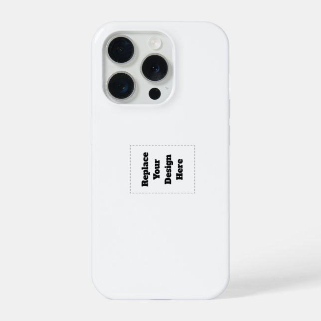 Coque iPhone Créez votre propre blanc  (Verso)